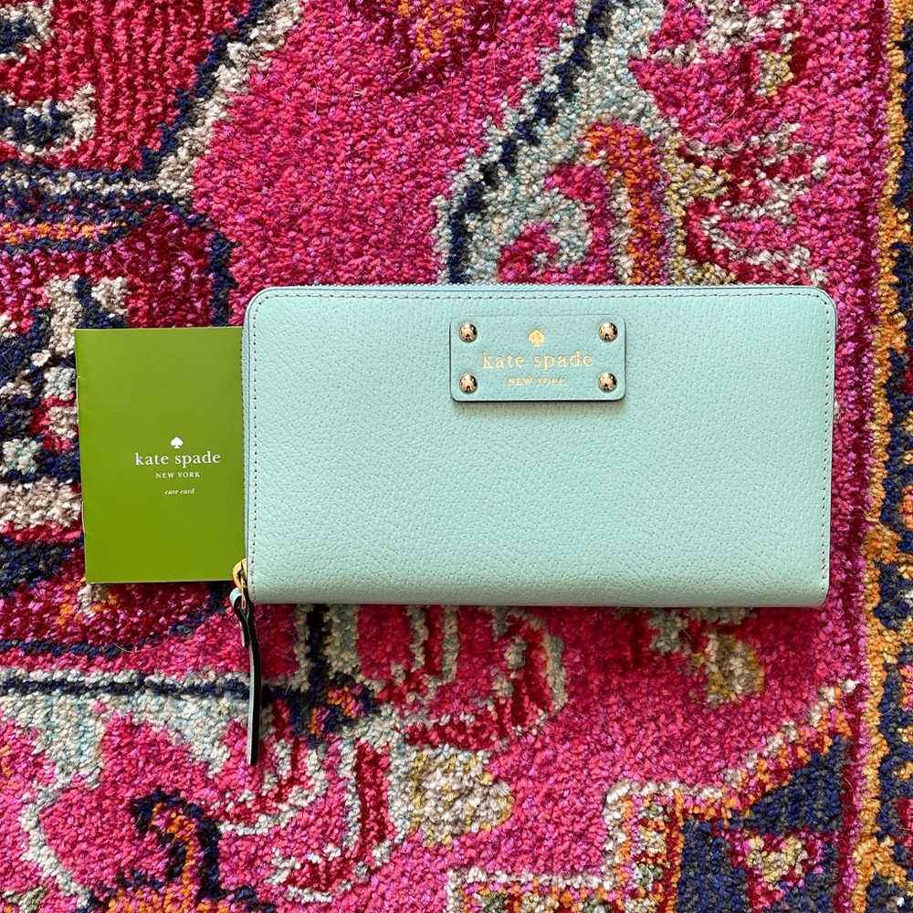 Kate Spade Wellesley Neda Wallet - BRAND NEW (robinsegg)